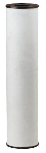 Pentair - 4-1/2" OD, Iron Reduction Resin Cartridge Filter - 20" Long, Reduces Tastes & Iron - Benchmark Tooling