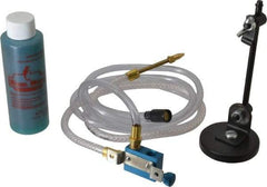 Kool Mist - 1 Outlet, Tankless Mist Coolant Unit - 2' Coolant Line Length, 4" Hose Length - Benchmark Tooling