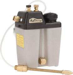 Trico - 1 Outlet, 0.25 Gal Tank Capacity, High Density Polyethylene Tank Mist Coolant System - 5' Coolant Line Length, 6" Hose Length - Benchmark Tooling