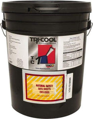 Trico - Tri-Cool TC-1, 5 Gal Pail Cutting Fluid - Synthetic, For Broaching, Grinding, Machining, Tapping - Benchmark Tooling