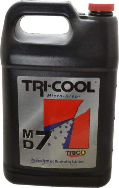 Trico - Micro-Drop MD-7, 1 Gal Bottle Cutting Fluid - Synthetic, For Machining - Benchmark Tooling