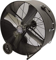 TPI - 48" Blade, Belt Drive, 14,400 CFM, Floor Style Blower Fan - 15 Amps, 120 Volts, 1 Speed, Single Phase - Benchmark Tooling