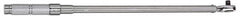 Proto - 1/2" Drive Micrometer Type Ratchet Head Torque Wrench - 40 N/m to 200 N/m Torque, 21-1/2" OAL, Ratchet Head - Benchmark Tooling