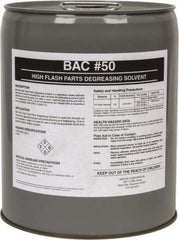 Made in USA - 5 Gal Pail Parts Washer Fluid - Solvent-Based - Benchmark Tooling