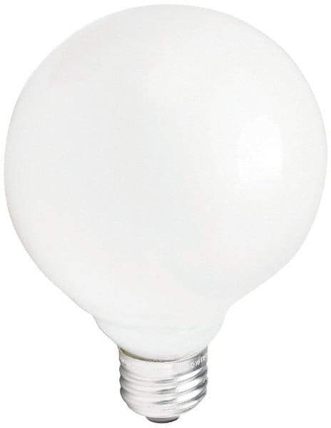 Philips - 400 Watt Incandescent Decorative Medium Screw Lamp - 2,700°K Color Temp, 6,645 Lumens, 120, 130 Volts, Dimmable, G30, 800 hr Avg Life - Benchmark Tooling