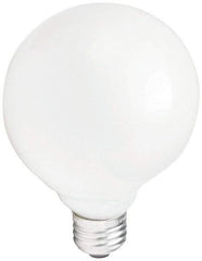 Philips - 400 Watt Incandescent Decorative Medium Screw Lamp - 2,700°K Color Temp, 6,645 Lumens, 120, 130 Volts, Dimmable, G30, 800 hr Avg Life - Benchmark Tooling