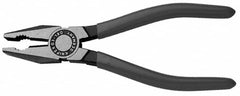 Knipex - 7" OAL, 15/32" Capacity, Insulated Wire Cutting Pliers - Standard Head - Benchmark Tooling