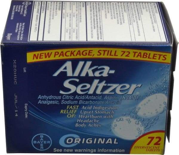 Medique - Original Flavor Alka Seltzer Tablets - Antacids & Stomach Relief - Benchmark Tooling