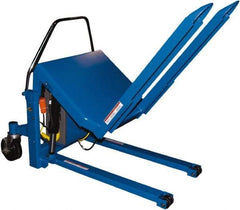 Vestil - 6,000 Lb Load Limit, Standard Portable Tilting Table - 90° Tilting Angle, 3-5/8' Low Height - Benchmark Tooling
