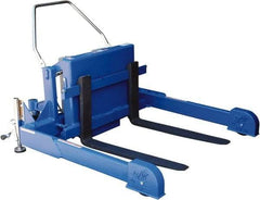Vestil - 6,000 Lb Load Limit, Straddle Portable Tilting Table - 90° Tilting Angle, 3-5/8' Low Height - Benchmark Tooling