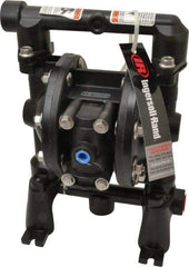 ARO/Ingersoll-Rand - 1/2" NPT, Metallic, Air Operated Diaphragm Pump - Nitrile Diaphragm, Aluminum Housing - Benchmark Tooling