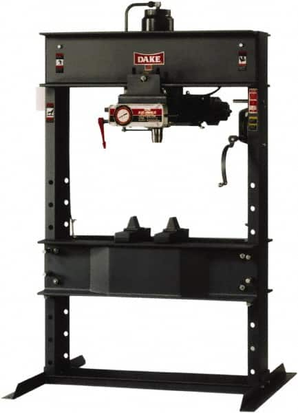 Dake - 150 Ton Electric Shop Press - 16 Inch Stroke, 2 HP - Benchmark Tooling