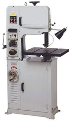 Vectrax - 24 Inch Throat Capacity, Variable Speed Pulley Vertical Bandsaw - 25 to 456 m/min, 2 HP, Three Phase - Benchmark Tooling