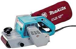 Makita - 3 x 24", Air Belt Sander - 1,300 SFPM - Benchmark Tooling