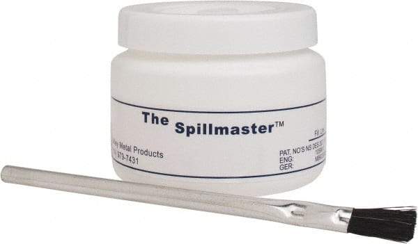 Made in USA - Spillproof Container - Polyethylene, White - Benchmark Tooling