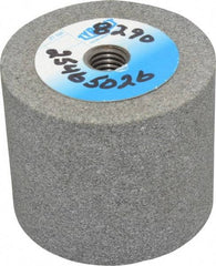 TDR/SRD - 2-3/8" Diam, 2-3/8" Overall Thickness, 90 Grit, Tool & Cutter Grinding Wheel - Medium Grade, Aluminum Oxide - Benchmark Tooling