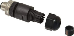 Brad Harrison - 4 Amp, Male Straight Field Attachable Connector Sensor and Receptacle - 250 VAC, 300 VDC, IP67 Ingress Rating - Benchmark Tooling