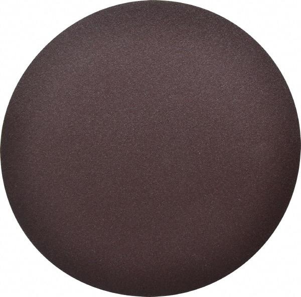 3M - 5" Diam, 220 Grit Aluminum Oxide Adhesive PSA Disc - Very Fine Grade, Maroon, J Weighted Backing, Flexible, Use with Random Orbital Sanders - Benchmark Tooling