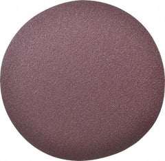 3M - 5" Diam, 80 Grit Aluminum Oxide Adhesive PSA Disc - Medium Grade, Maroon, J Weighted Backing, Flexible, Use with Random Orbital Sanders - Benchmark Tooling