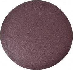 3M - 6" Diam, 80 Grit Aluminum Oxide Adhesive PSA Disc - Medium Grade, Maroon, J Weighted Backing, Flexible, Use with Random Orbital Sanders - Benchmark Tooling