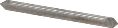 Accupro - 1/8" Diam 2 Flute Double End Solid Carbide Chamfer Mill - Benchmark Tooling