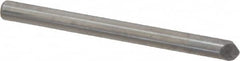 Accupro - 1/8" Diam 2 Flute Single End Solid Carbide Chamfer Mill - Benchmark Tooling