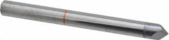 Accupro - 3/16" Diam 2 Flute Single End Solid Carbide Chamfer Mill - Benchmark Tooling