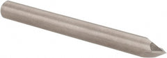 Accupro - 1/4" Diam 2 Flute Single End Solid Carbide Chamfer Mill - Benchmark Tooling