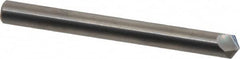 Accupro - 1/4" Diam 2 Flute Single End Solid Carbide Chamfer Mill - Benchmark Tooling