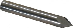 Accupro - 3/8" Diam 2 Flute Single End Solid Carbide Chamfer Mill - Benchmark Tooling