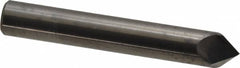 Accupro - 3/8" Diam 2 Flute Single End Solid Carbide Chamfer Mill - Benchmark Tooling