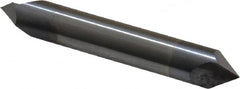 Accupro - 3/8" Diam 2 Flute Double End Solid Carbide Chamfer Mill - Benchmark Tooling