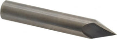 Accupro - 1/2" Diam 2 Flute Single End Solid Carbide Chamfer Mill - Benchmark Tooling