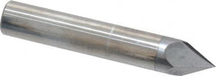 Accupro - 1/2" Diam 2 Flute Single End Solid Carbide Chamfer Mill - Benchmark Tooling