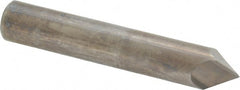 Accupro - 1/2" Diam 2 Flute Single End Solid Carbide Chamfer Mill - Benchmark Tooling