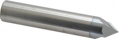 Accupro - 3/4" Diam 2 Flute Single End Solid Carbide Chamfer Mill - Benchmark Tooling