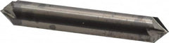 Accupro - 3/8" Diam 4 Flute Double End Solid Carbide Chamfer Mill - Benchmark Tooling