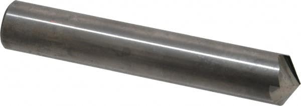 Accupro - 1/2" Diam 4 Flute Single End Solid Carbide Chamfer Mill - Benchmark Tooling