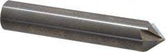 Accupro - 3/4" Diam 4 Flute Single End Solid Carbide Chamfer Mill - Benchmark Tooling