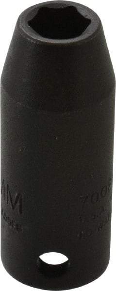 Proto - 3/8" Drive 8mm Deep Thin Wall Impact Socket - 6 Points, 2" OAL - Benchmark Tooling