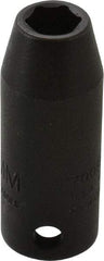 Proto - 3/8" Drive 8mm Deep Thin Wall Impact Socket - 6 Points, 2" OAL - Benchmark Tooling