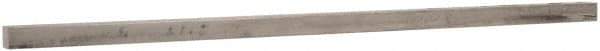 Value Collection - 12" Long x 3/8" High x 3/8" Wide, Plain Key Stock - Stainless Steel - Benchmark Tooling