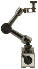 Noga - 0.001" Graduation, 0-100 Dial Reading, Indicator & Base Kit - 2-9/32" Dial Diam - Benchmark Tooling