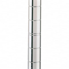 Metro - 1" Wide x 63" High x 1" Long Open Shelving Stationary Shelving Post - Benchmark Tooling