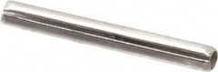 Value Collection - 1/16" Diam x 9/16" Long Slotted Spring Pin - Grade 18-8 Stainless Steel - Benchmark Tooling