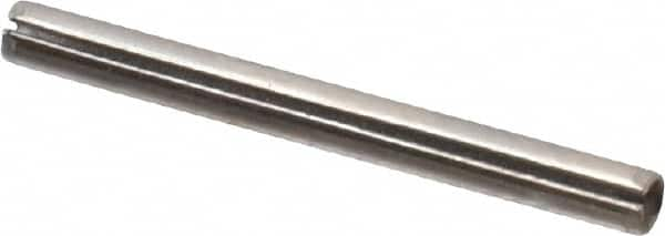 Value Collection - 1/16" Diam x 11/16" Long Slotted Spring Pin - Grade 18-8 Stainless Steel - Benchmark Tooling