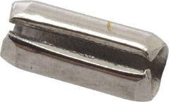 Value Collection - 5/64" Diam x 3/16" Long Slotted Spring Pin - Grade 18-8 Stainless Steel - Benchmark Tooling