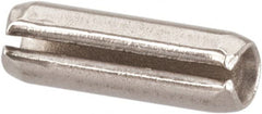 Value Collection - 5/64" Diam x 1/4" Long Slotted Spring Pin - Grade 18-8 Stainless Steel - Benchmark Tooling