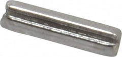 Value Collection - 5/64" Diam x 5/16" Long Slotted Spring Pin - Grade 18-8 Stainless Steel - Benchmark Tooling