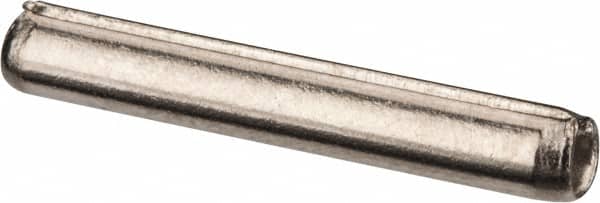 Value Collection - 5/64" Diam x 1/2" Long Slotted Spring Pin - Grade 18-8 Stainless Steel - Benchmark Tooling